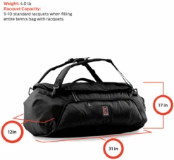 Geau Sport Axiom Duffel 9 Racquet Bag -Tennis Promotion Shop 2024 01 23 10 49 13 80520.1706009030