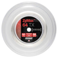 Ashaway ZyMax 64 TX 0.64mm Badminton 200M Reel -Tennis Promotion Shop ashaway zymax tx 64 0 64mm badminton 200m reel white 04184 94267.1698771941