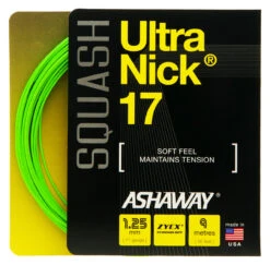 Ashaway UltraNick 17 1.25mm Squash Set