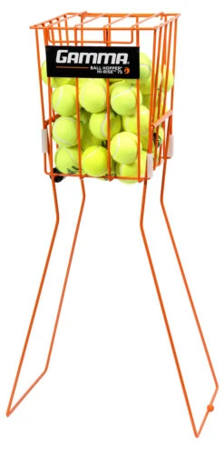 Gamma Hi Rise 75 With Wheels Ball Basket -Tennis Promotion Shop gamma hi rise 75 with wheels ball basket orange 00832 16355.1706549722