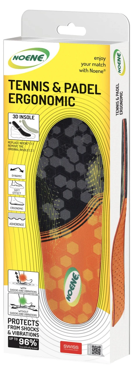 Noene Tennis & Padel Ergonomic Insoles 3 Noene Tennis & Padel Ergonomic Insoles