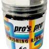 Pro's Pro Finishing Rings Jar Of 60 -Tennis Promotion Shop pros pro finishing rings jar of 60 32745 91471.1698770509