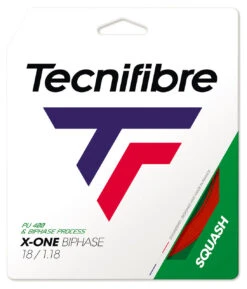 Tecnifibre X-One Biphase 18 1.18mm Squash Set -Tennis Promotion Shop tecnifibre x one biphase 18 1 18mm squash set red 53781 12163.1698769594
