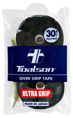 Toalson Ultra Overgrip 30 Pack -Tennis Promotion Shop toalson ultra overgrip 30 pack black 44623 66885.1698771467