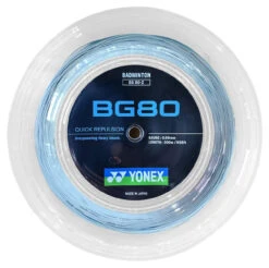 Yonex BG80 0.68mm Badminton 200M Reel -Tennis Promotion Shop yonex bg80 0 68mm badminton 200m reel blue 90471.1710948823