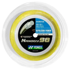 Yonex Nanogy 98 0.66mm Badminton 200M Reel -Tennis Promotion Shop yonex nanogy 98 0 66mm badminton 200m reel yellow 80024 40455.1698769919